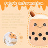 Milk Tea Boba Plushie / Plush / Plushy / Throw Pillow (Small)