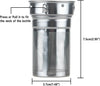 Tea Infuser Glass Water Bottle with Neoprene Sleeve and Bamboo Lid, Portable, To Go, Travel