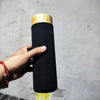 Tea Infuser Glass Water Bottle with Neoprene Sleeve and Bamboo Lid, Portable, To Go, Travel