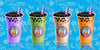 10 Buddha Bubbles Boba Logo 4" Stickers