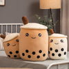Milk Tea Boba Plushie / Plush / Plushy / Throw Pillow (XL)