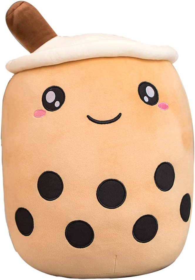Milk Tea Boba Plushie / Plush / Plushy / Throw Pillow (XL)