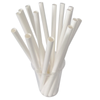 Paper Boba / Bubble Tea Fat Straw 50 per Pack 8" White