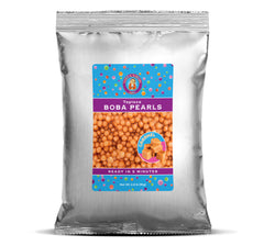 Premium CARAMEL Boba / Bubble Tea Pearls Tapioca Pearls Ready in 5 Minutes (1 Kilo / 2.2 Pounds)