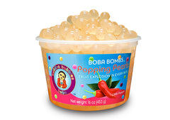 Premium Chili Pepper Boba Bombs (c) Popping / Bursting Boba Pearls