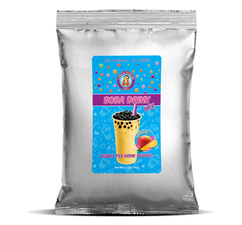 Premium MANGO Boba Tea Drink Mix Powder 1 Kilo (2.2 Pounds)