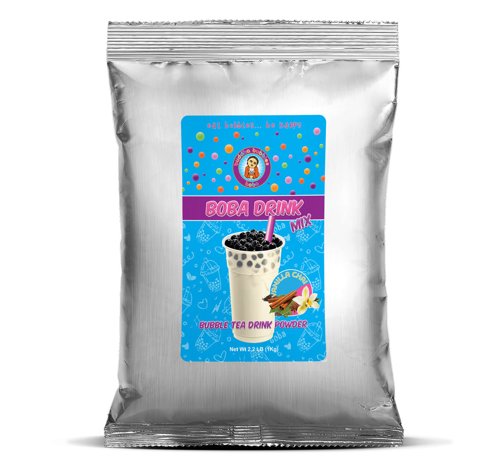 Premium VANILLA CHAI TEA LATTE Boba Tea Powder 1 Kg / 2.2 Pounds