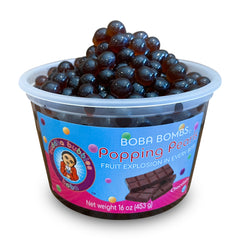 Premium Chocolate Popping Boba Bombs by Buddha Bubbles Boba