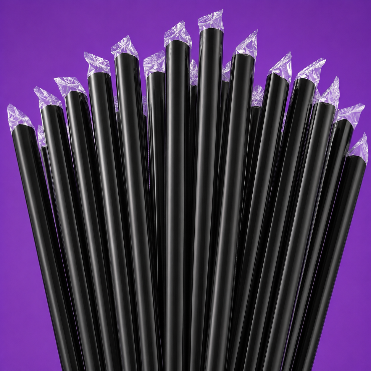 Boba / Bubble Tea Fat Straw 50 per Pack 9"