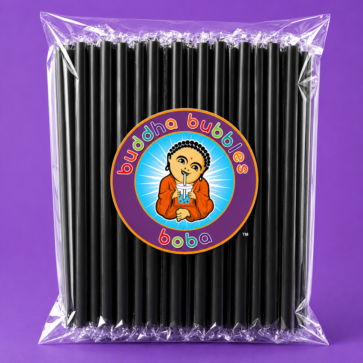 Boba / Bubble Tea Fat Straw 50 per Pack 9"