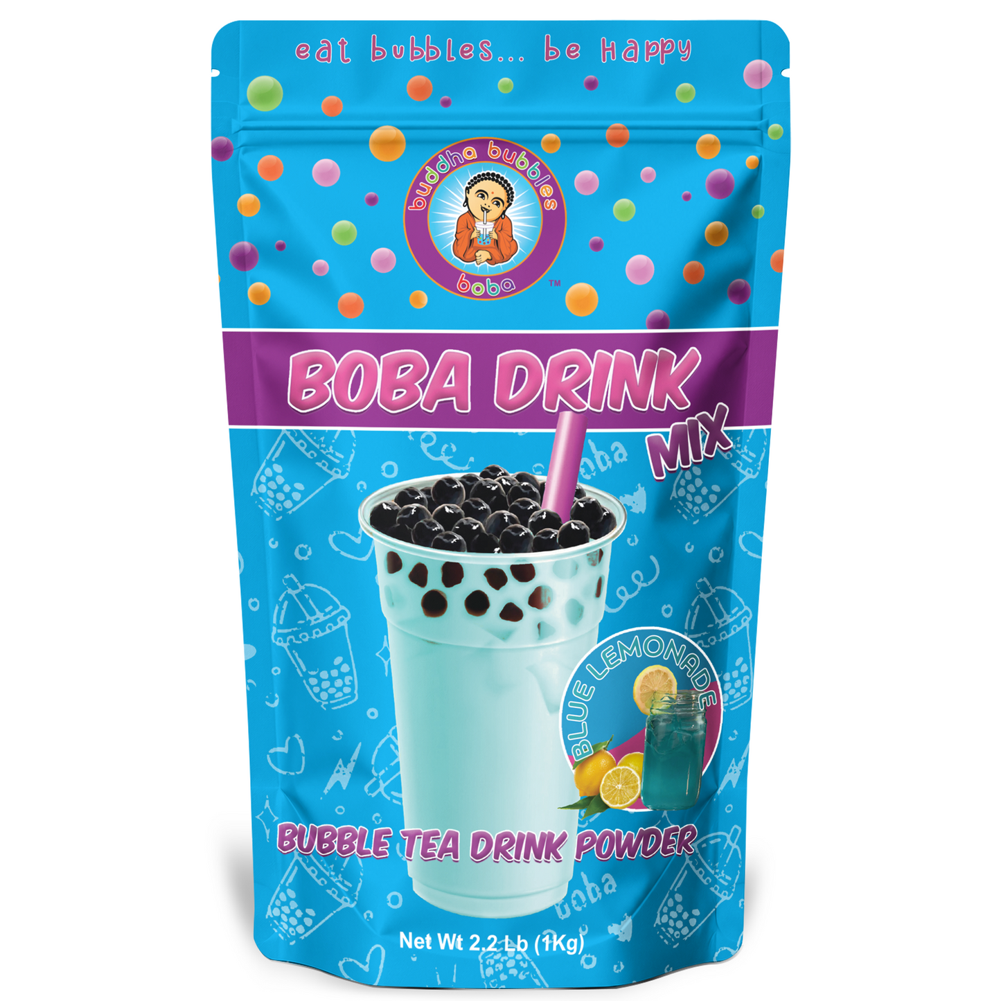 BLUE HAWAIIAN LEMONADE Premium Drink Mix Powder