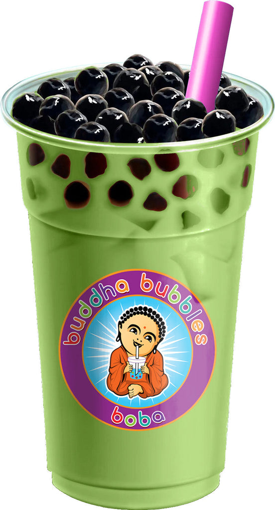 10 Ounces AVOCADO Boba Bubble Tea Drink Mix PowderBuddha Bubbles Boba Inc.