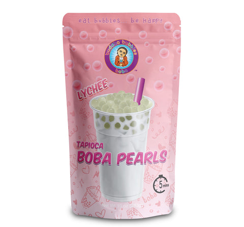Lychee Boba / Bubble Tea Tapioca Pearls D.I.Y. Ready in 5 Minutes
