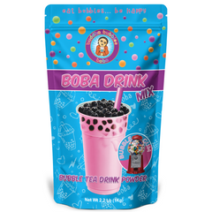 Premium BUBBLE GUM Boba / Bubble Tea Drink Mix Powder 1 Kilo  / 2.2 Pounds