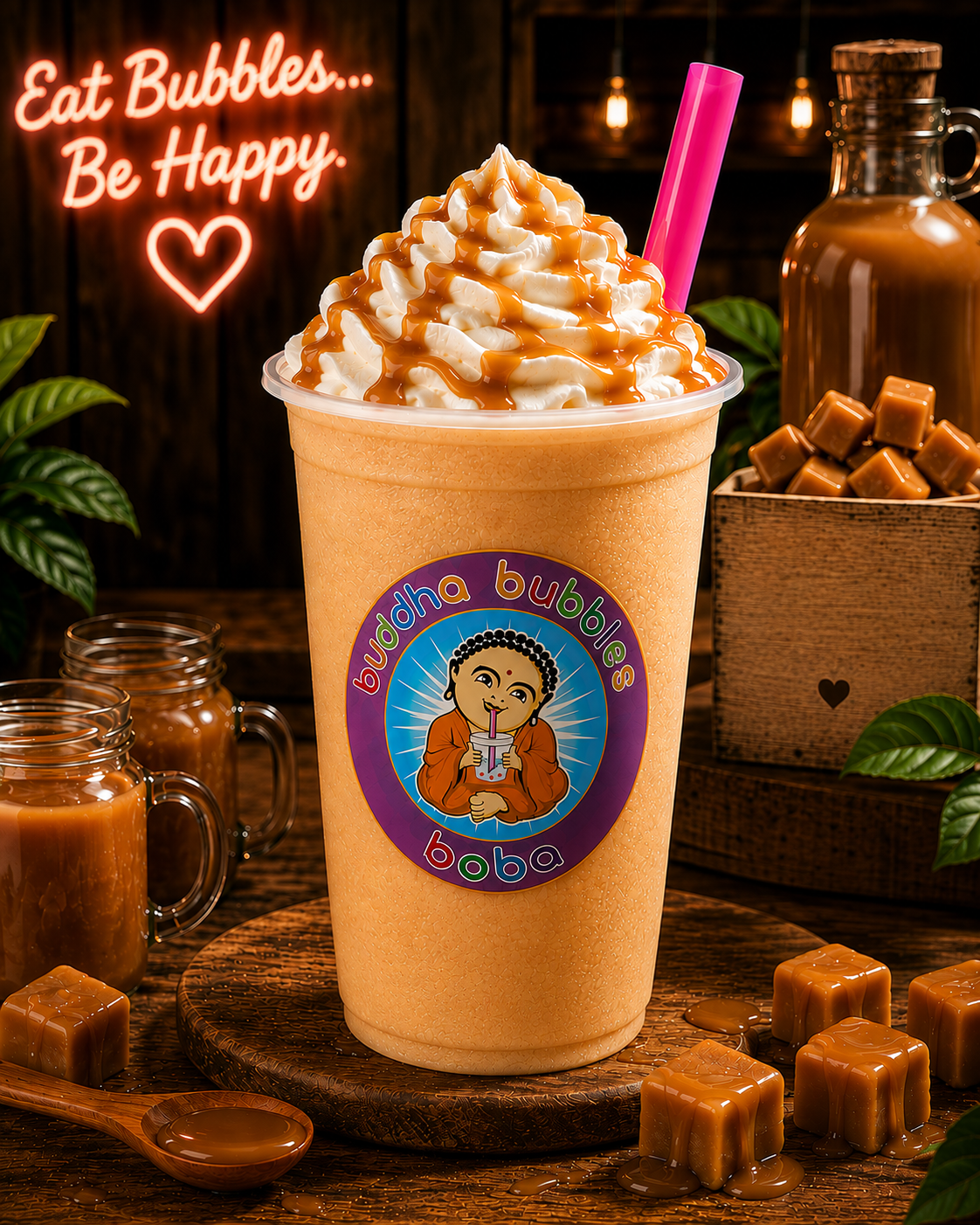 CARAMEL FRAPPE Premium Drink Mix Powder