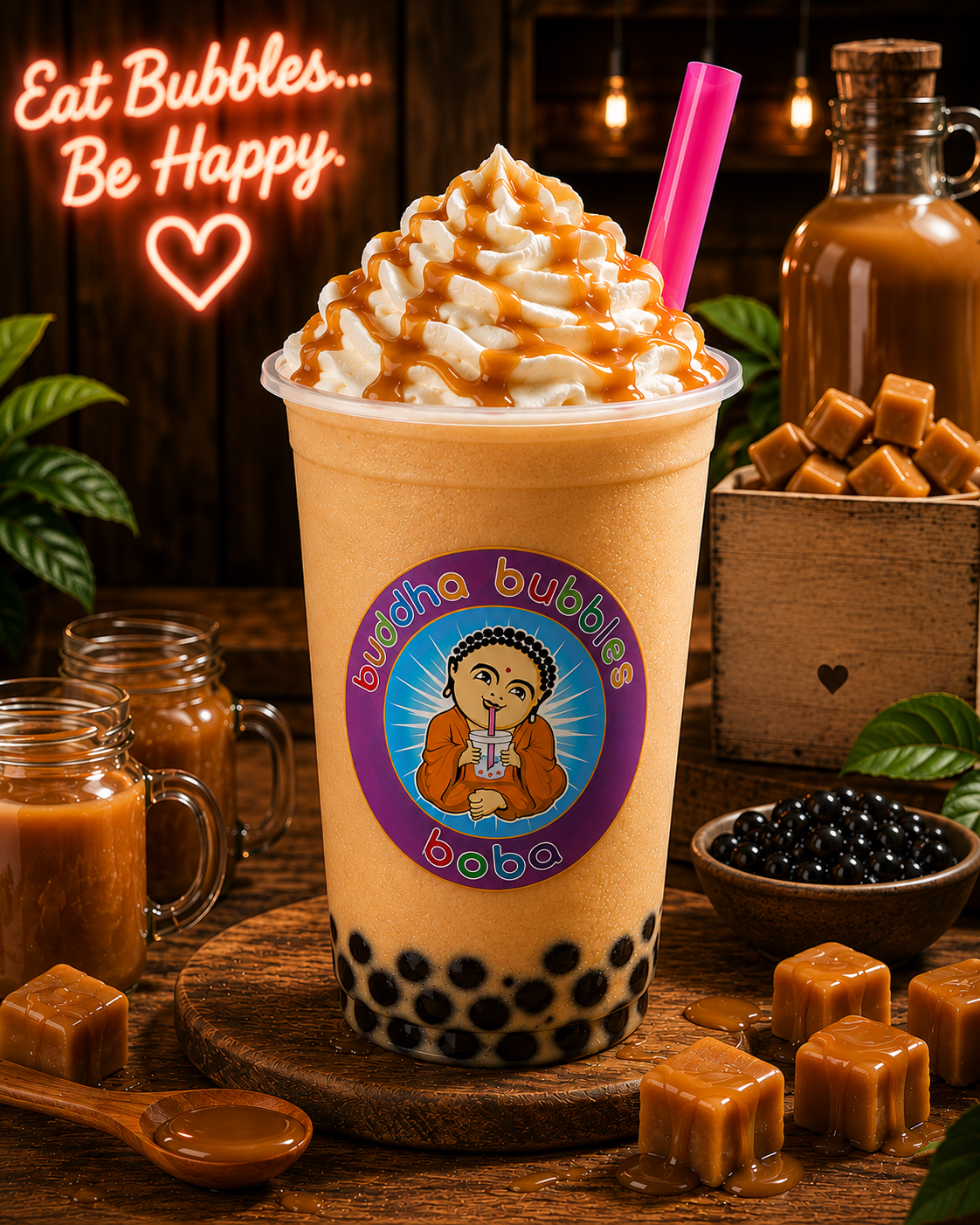 CARAMEL FRAPPE Premium Drink Mix Powder