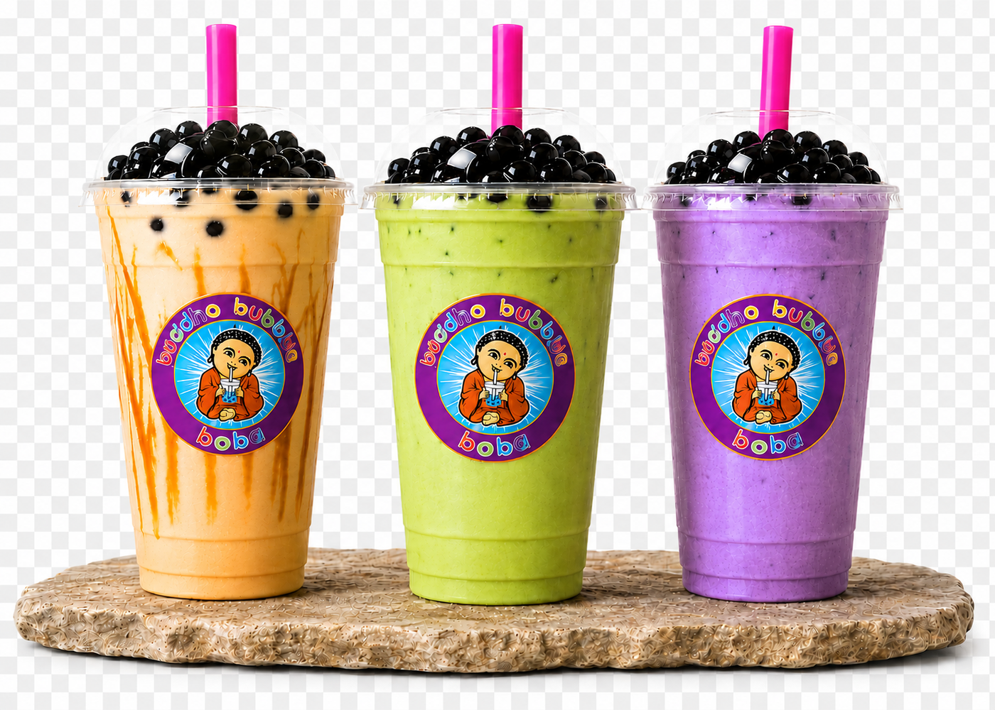 Premium RAINBOW Boba / Bubble Tea Tapioca Pearls Ready in 5 Minutes