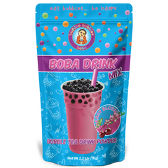 Premium CHERRY BLOSSOM (Sakura) Boba Drink Mix Powder 1 Kilo (2.2 Pounds)