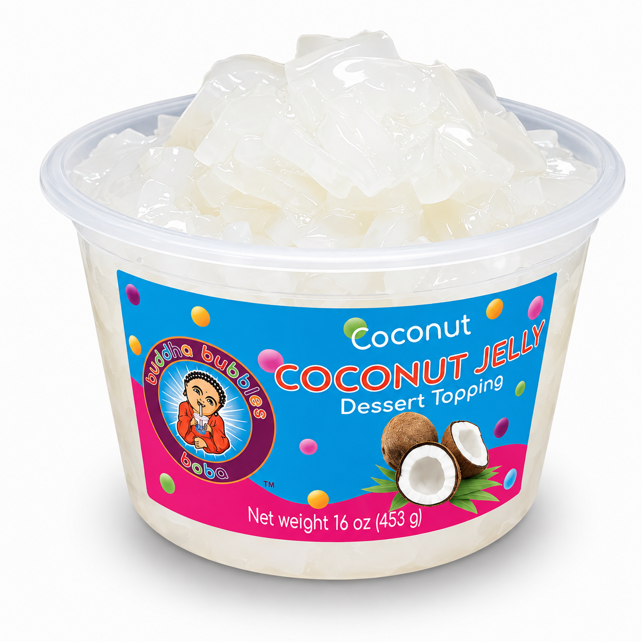 Coconut Jelly Premium Dessert Topping
