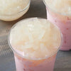 Lychee Fruit Coconut Jelly Topping