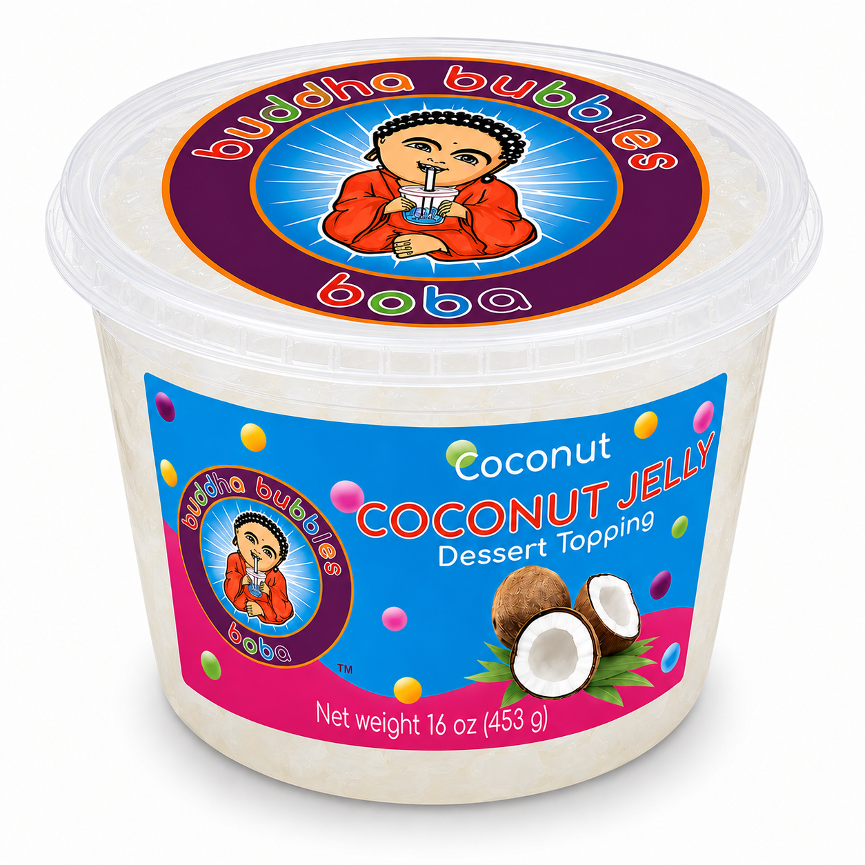 Coconut Jelly Premium Dessert Topping