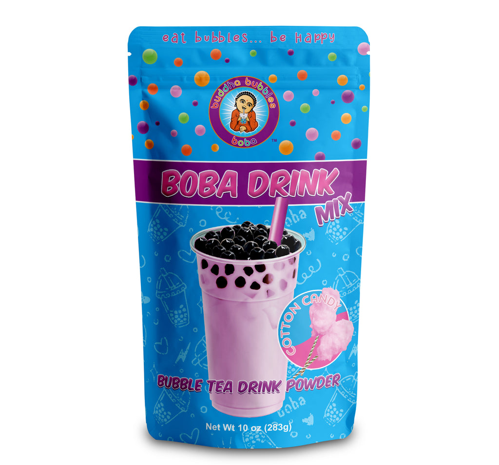 10 Ounces COTTON CANDY Boba / Bubble Tea Drink Mix Powder
