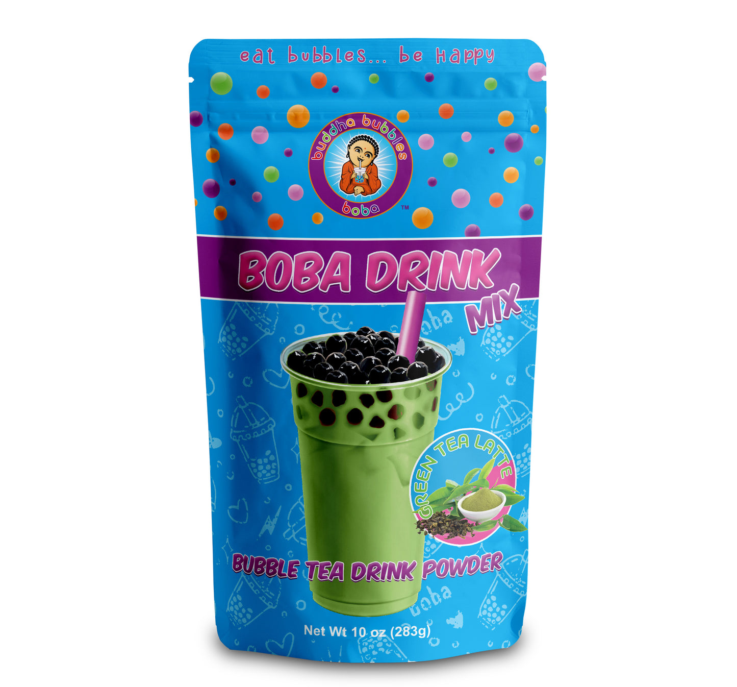10 Ounces MATCHA GREEN TEA LATTE Frap Drink Mix Powder