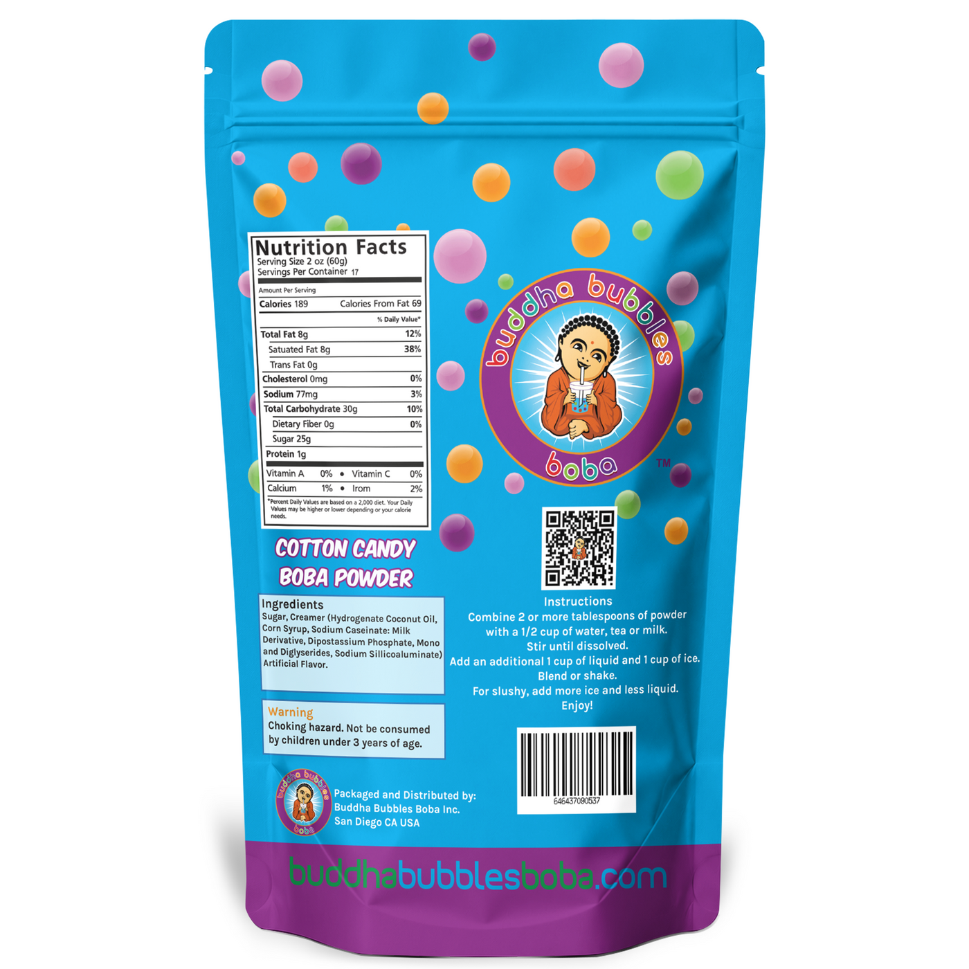 COTTON CANDY Premium Drink Mix Powder