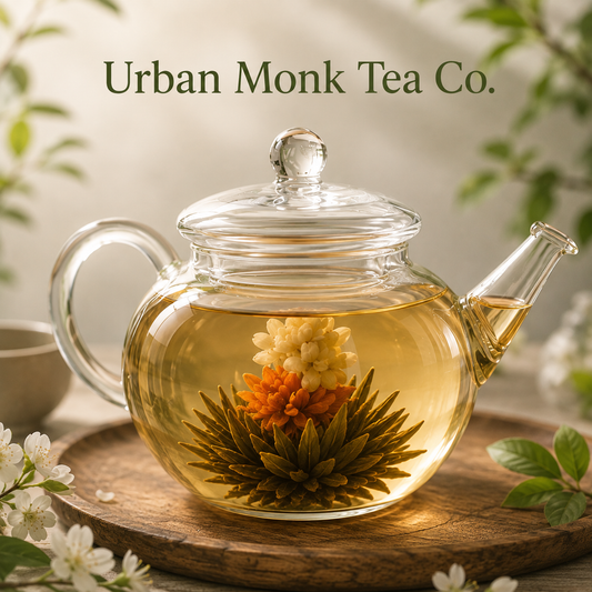 Flowering Jasmine Green Leaf Tea ~URBAN MONK TEA Co.~