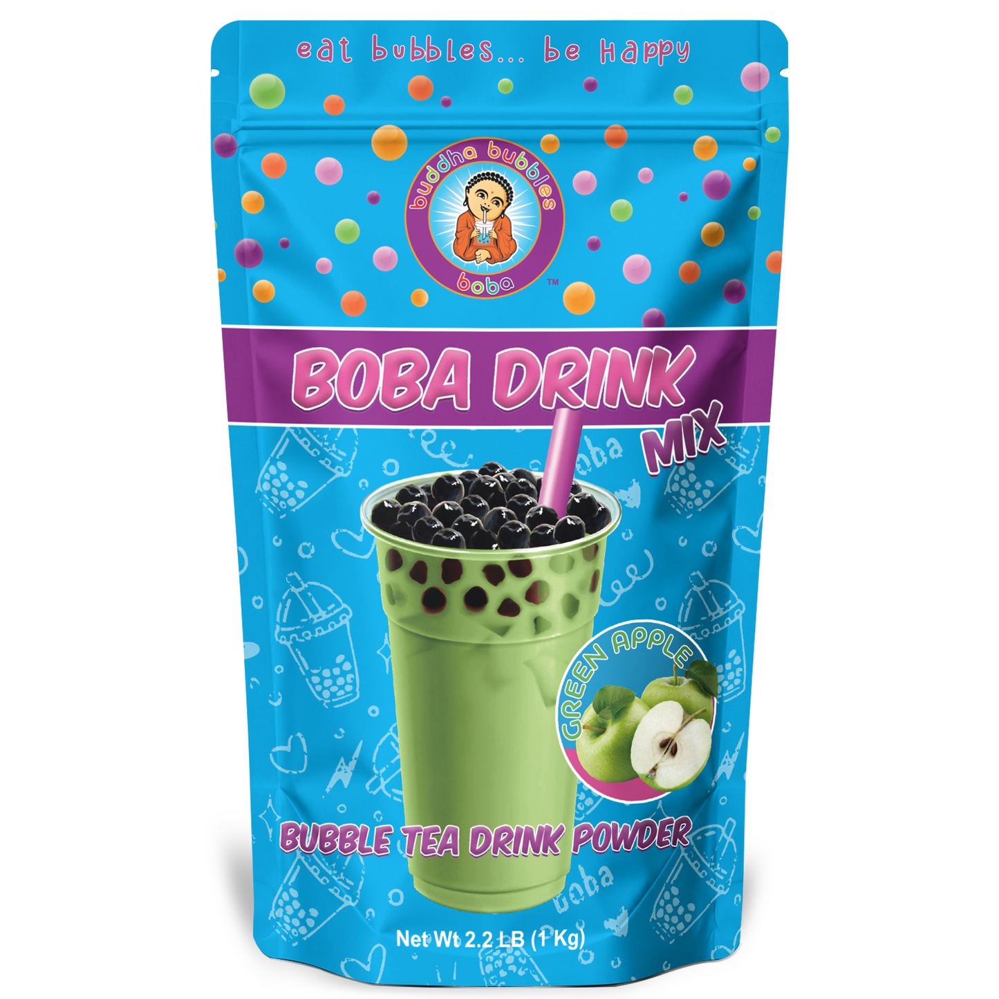 SOUR GREEN APPLE Premium Drink Powder Mix Powder