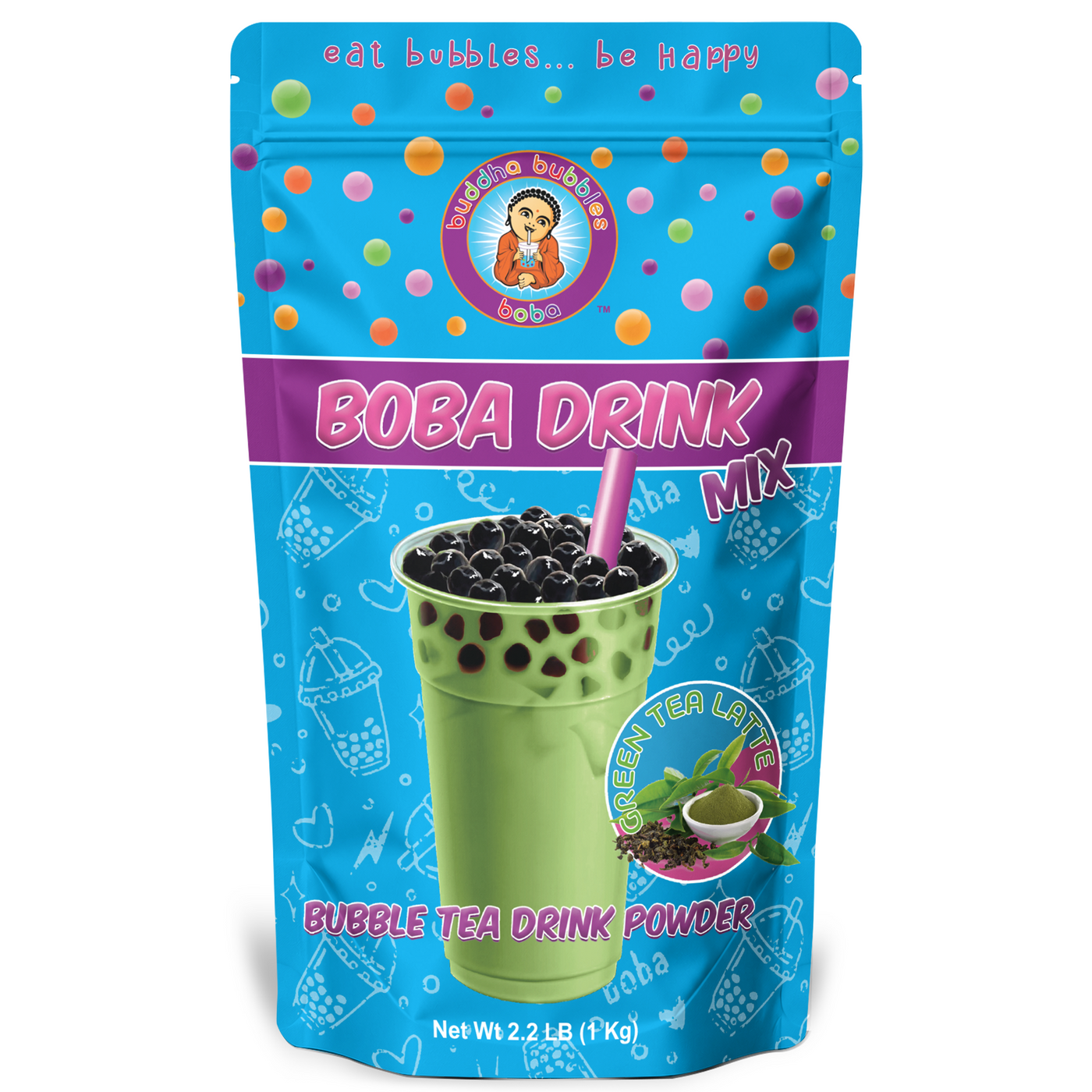 MATCHA GREEN TEA LATTE / Matcha Frap Premium Drink Mix Powder
