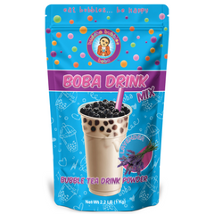 Premium LAVENDER Milk Tea Boba / Bubble Tea Drink Mix Powder 1 Kilo (2.2 Pounds)