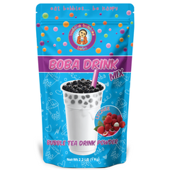 Premium LYCHEE Boba / Bubble Tea Drink Mix Powder 1 Kilo (2.2 Pounds)