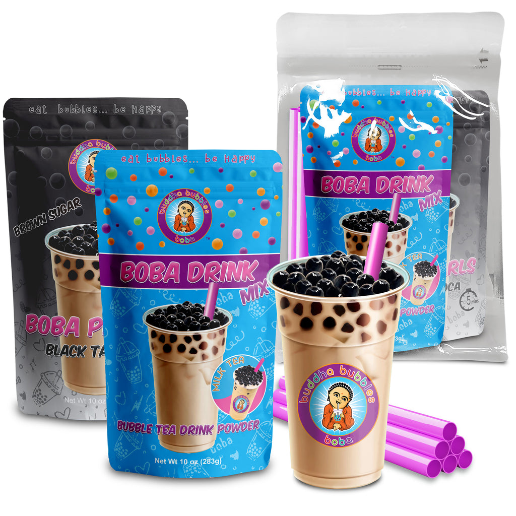 TRADITIONAL MILK TEA Boba / Bubble Tea Kit-Buddha Bubbles Boba Inc.