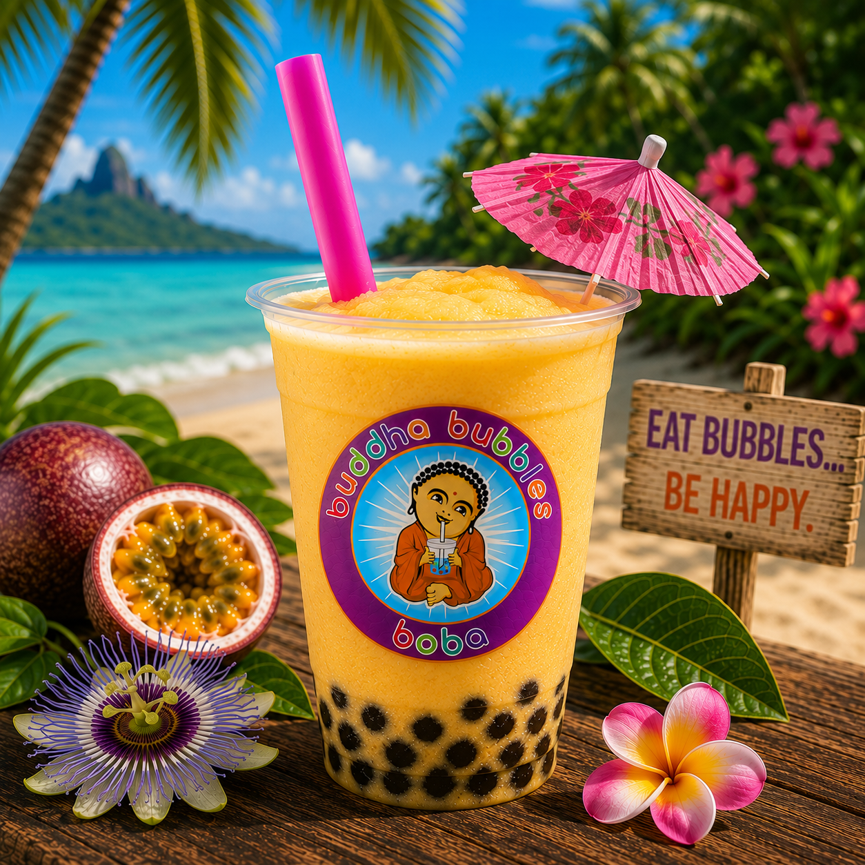 PASSION FRUIT Premium Drink Mix Powder