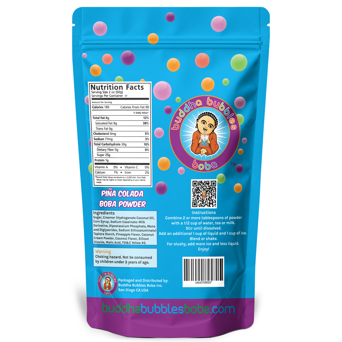 PINA COLADA Premium Drink Mix Powder