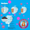 HONEYDEW / MATCHA Boba / Bubble Tea Mason Jar Mug Kawaii Keychain / Keyring by: Buddha Bubbles Boba