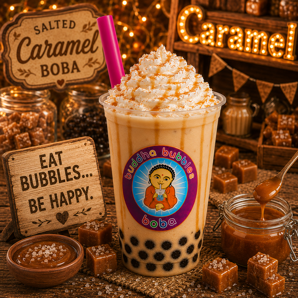 SALTED CARAMEL Premium Drink Mix Powder
