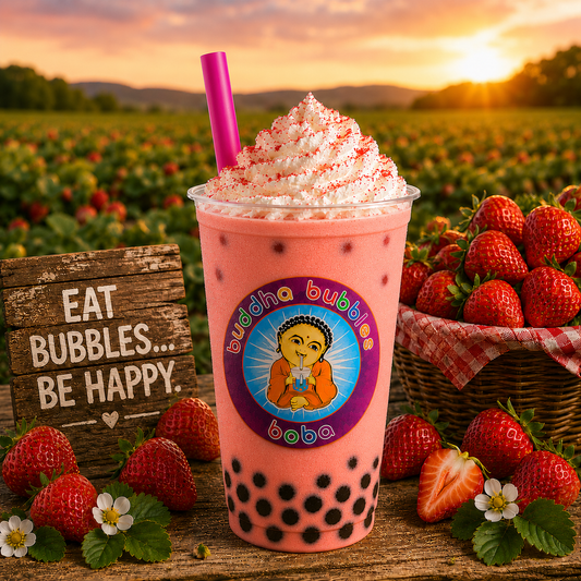 STRAWBERRY CREAM Premium Drink Mix Powder