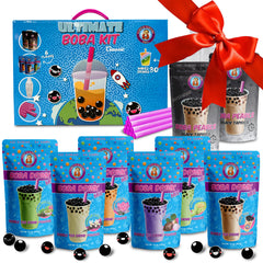 The NEW Original Ultimate D.I.Y. Bubble Tea Party Kit (Classic Flavors)