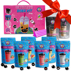 The NEW Original Ultimate D.I.Y. Bubble Tea Party Kit (Fruity Flavors)