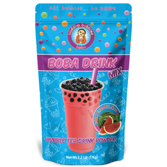 Premium WATERMELON Bubble Boba Tea Drink Mix Powder 1 Kilo (2.2 Pounds)