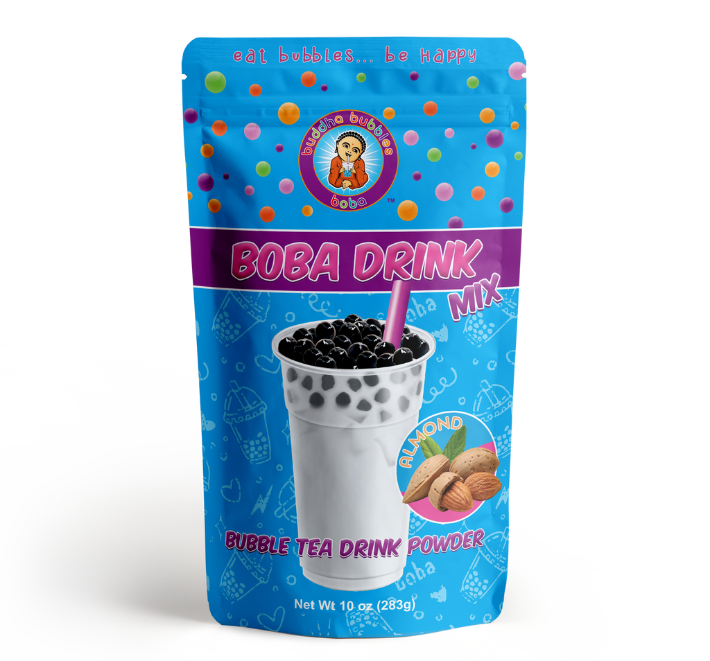 ALMOND Boba / Bubble Tea Drink Mix Powder 10oz