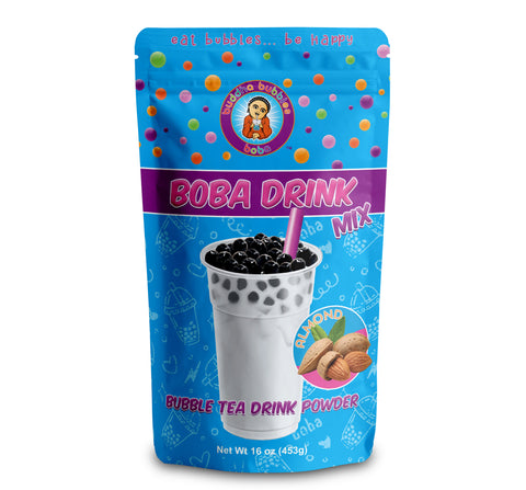ALMOND Boba / Bubble Tea Drink Mix Powder 1 Pound