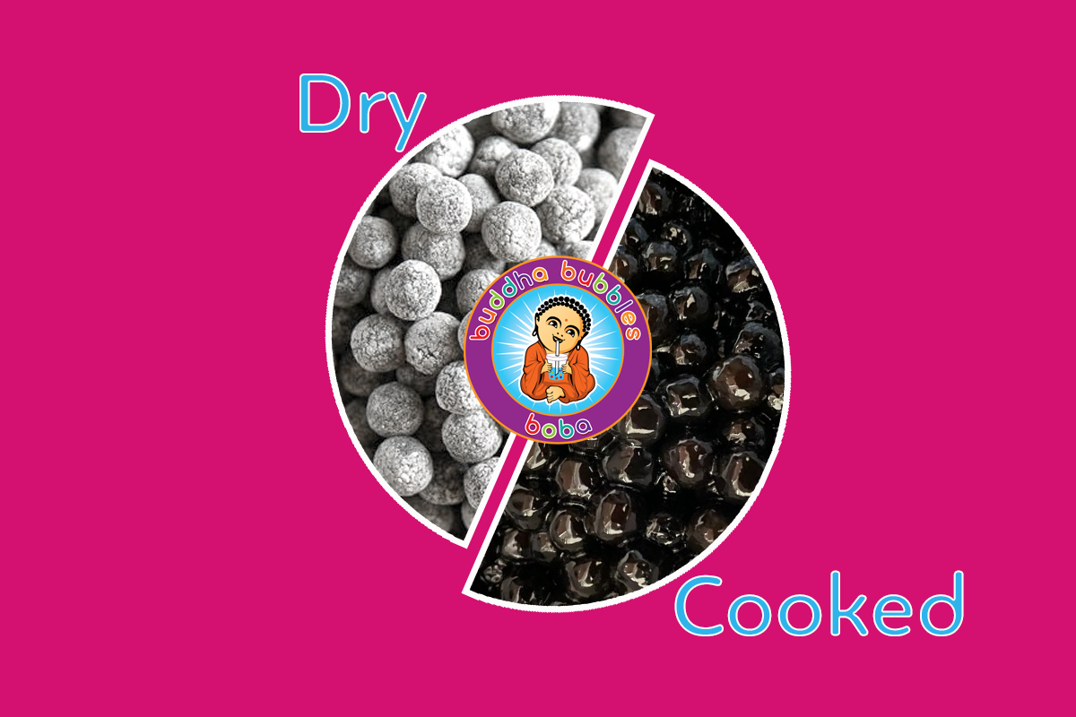 Premium QUICK COOK Boba / Bubble Tea Black Tapioca Pearls Ready in 5 Minutes 10 Ounces