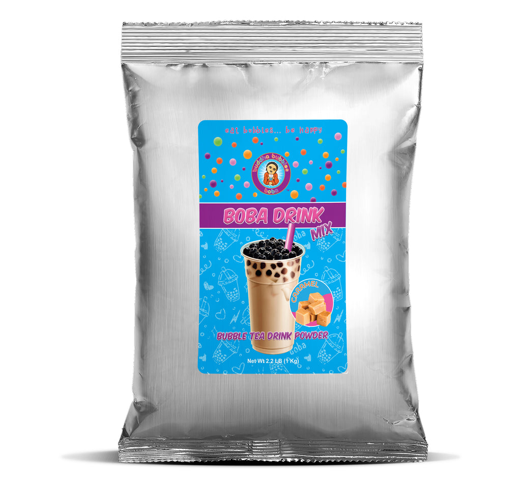 CARAMEL FRAPPE Boba / Bubble Tea Drink Mix Powder 1 Kilo / 2.2 Pounds