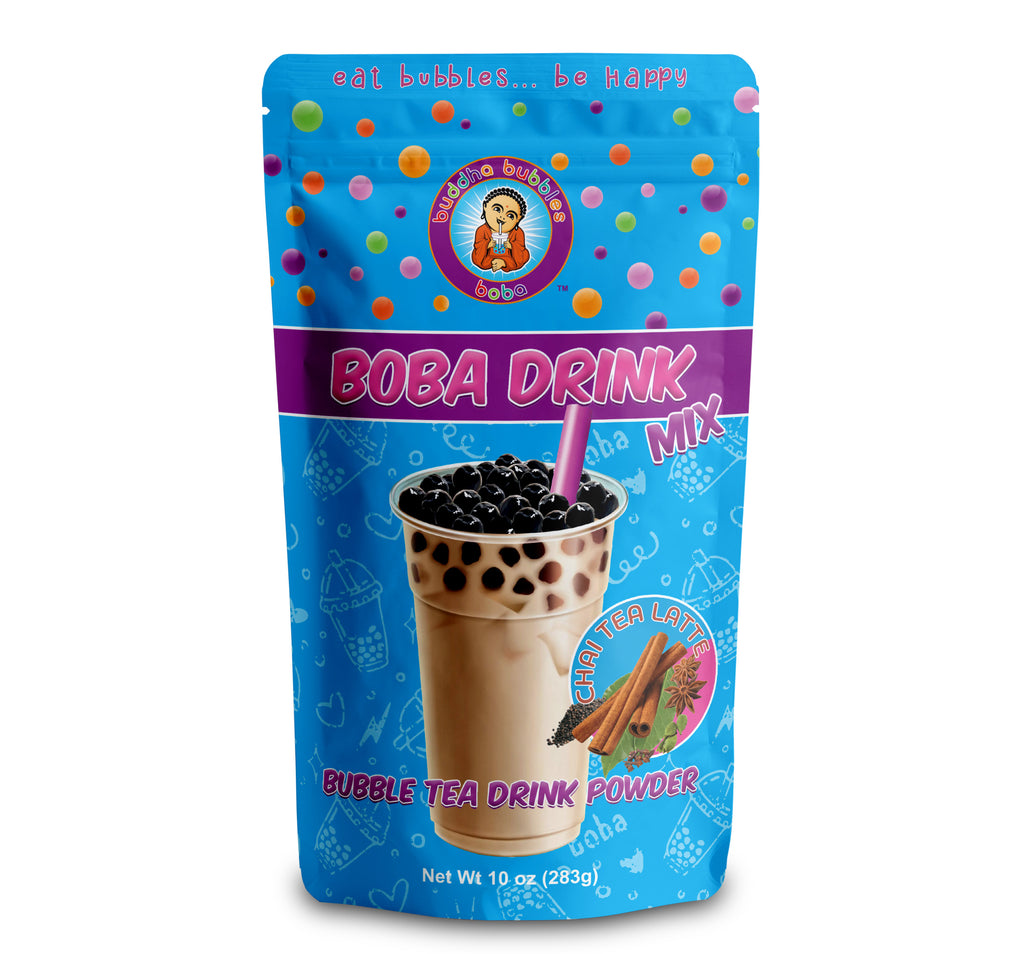 10oz SPICED CHAI Tea Latte Frappe Boba / Bubble Tea Drink Mix Powder-Buddha  Bubbles Boba Inc.