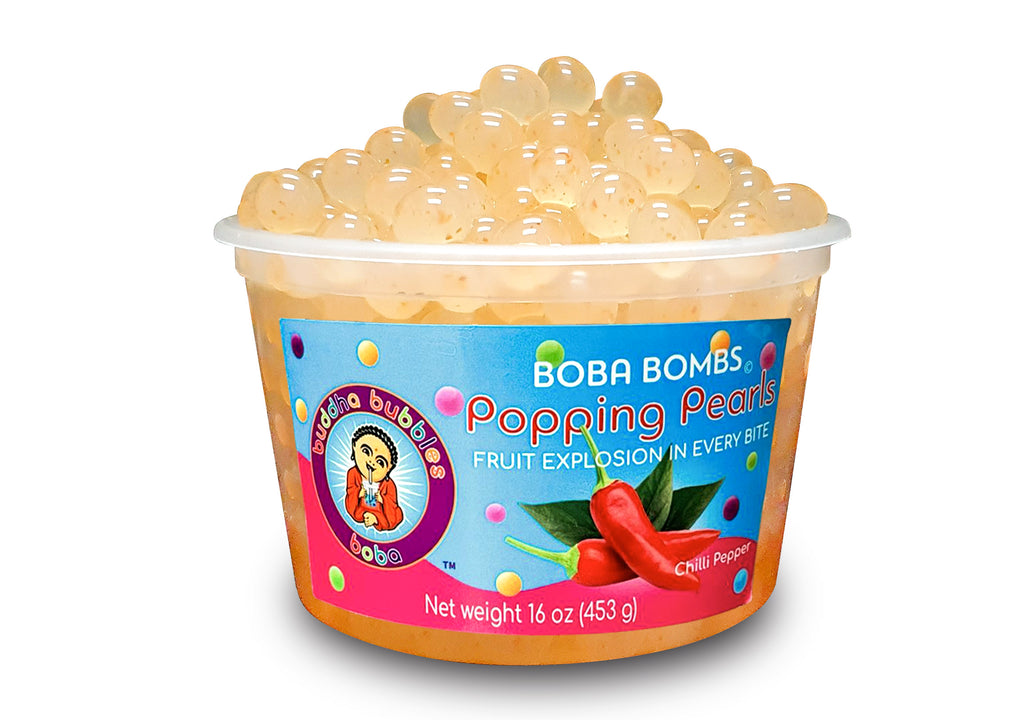 Chili Pepper Boba Bombs (c) Popping / Bursting Boba Pearls