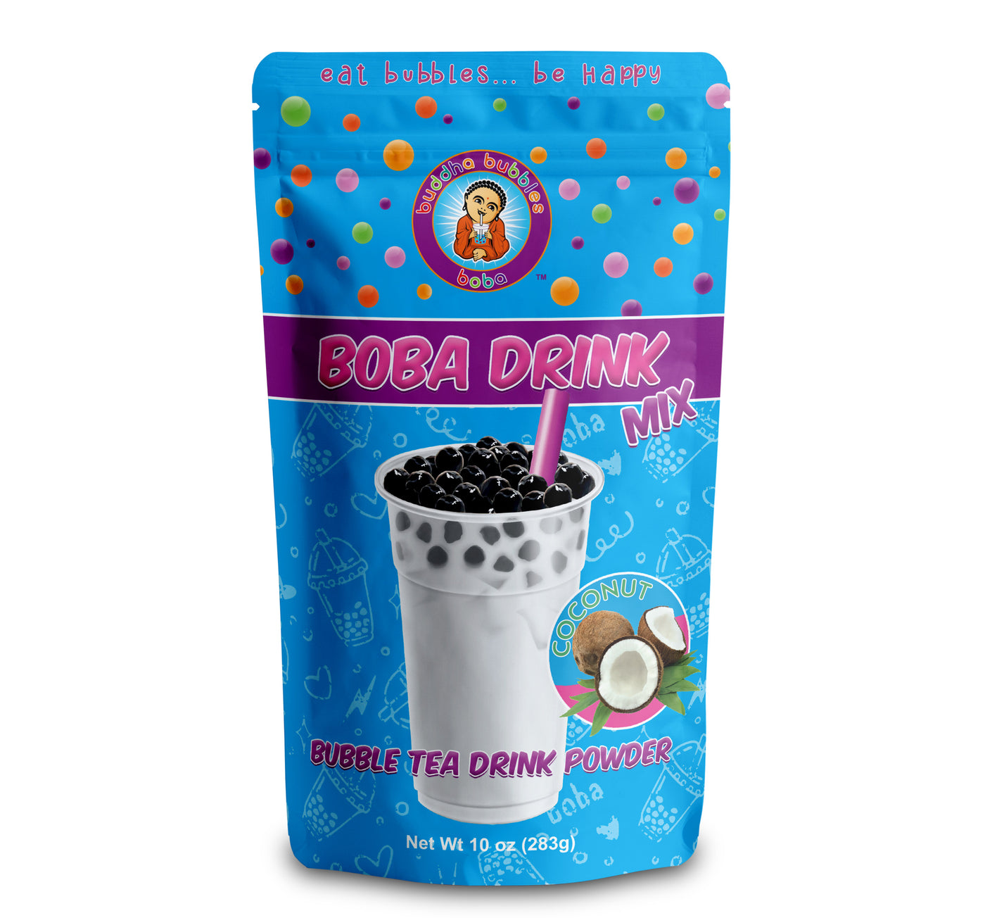 10oz COCONUT CREAM FRAPPE Bubble Tea Drink Mix Powder