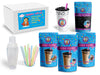 JUMBO Bubble Tea Kit MOCHA, MILK TEA, SPICED CHAI TEA LATTE, Boba Pearls, Straws and Shaker